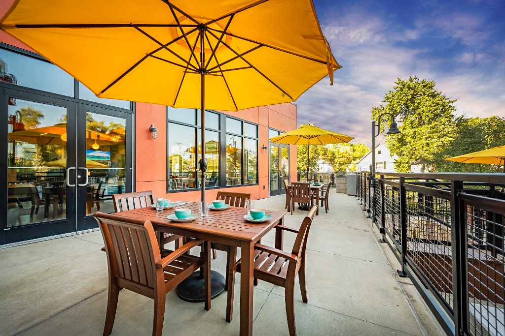 Hang out on the deck!